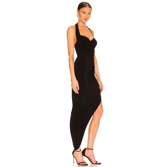 Norma Kamali Cayla Side Drape Gown - M - Picture 3 of 7